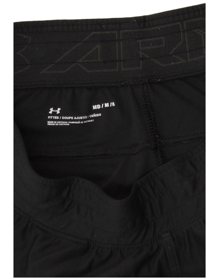 Under Armour Womens Tracksuit Trousers UK 12 Medium Black Polyester