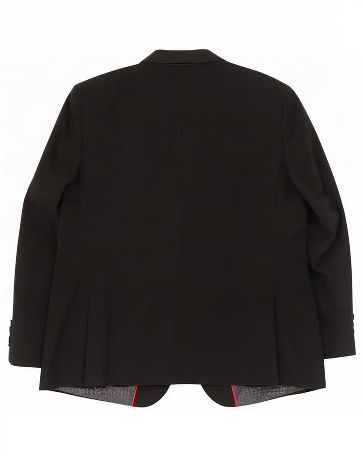 Marks & Spencer Chaqueta tipo blazer de 2 botones para hombre UK 48 2XL Lana negra