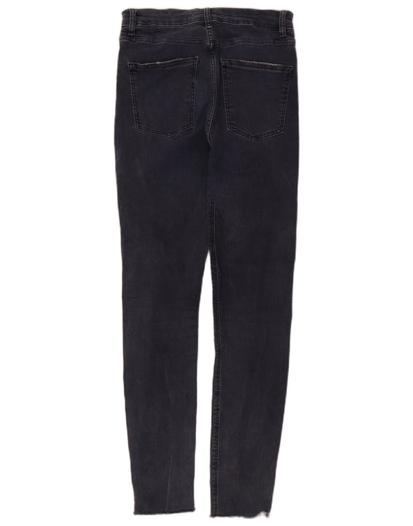Zara Damen Skinny Jeans EU 38 Small W28 L27 Marineblaue Baumwolle