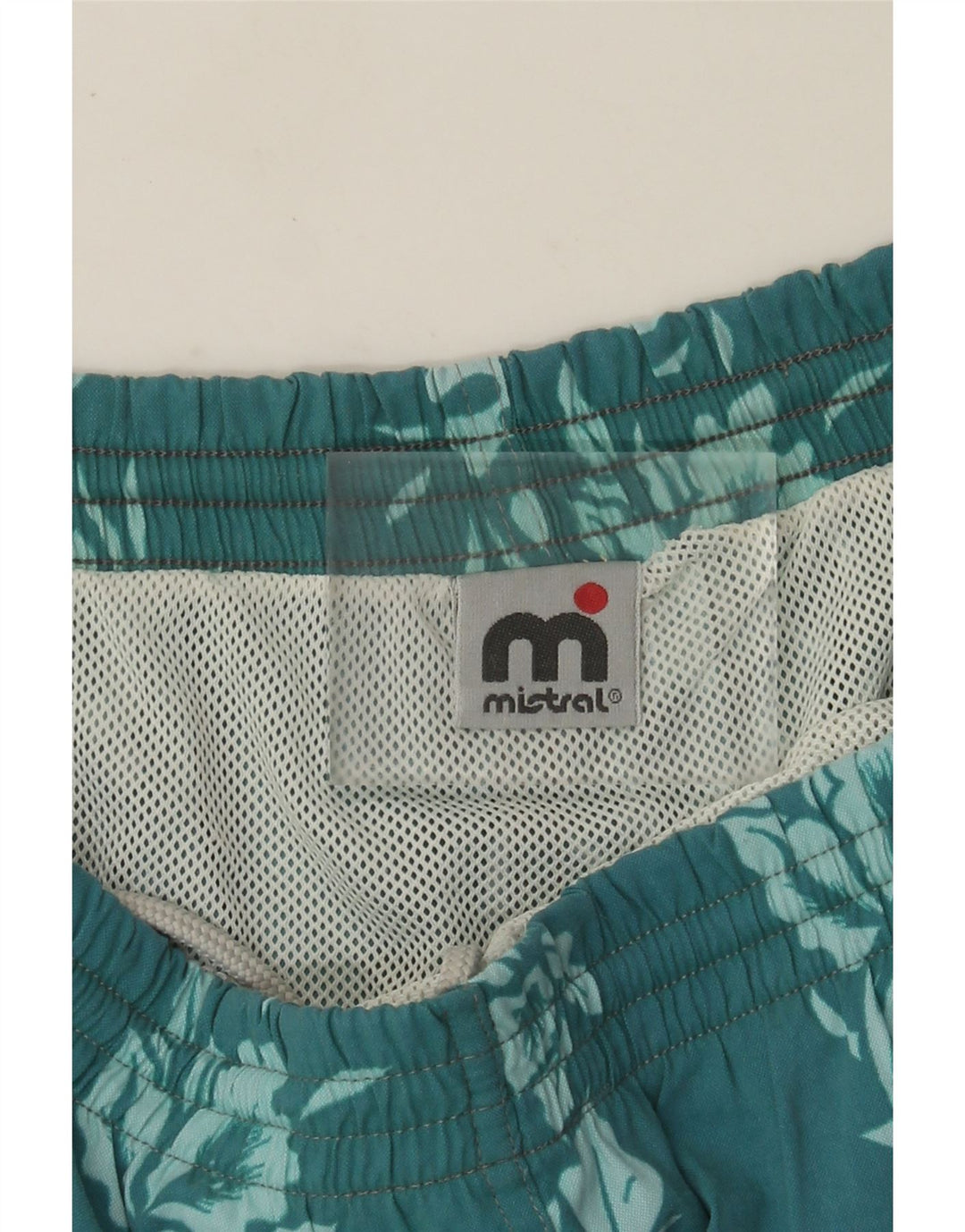 Pantaloncini da bagno da uomo Mistral Blu medio floreale