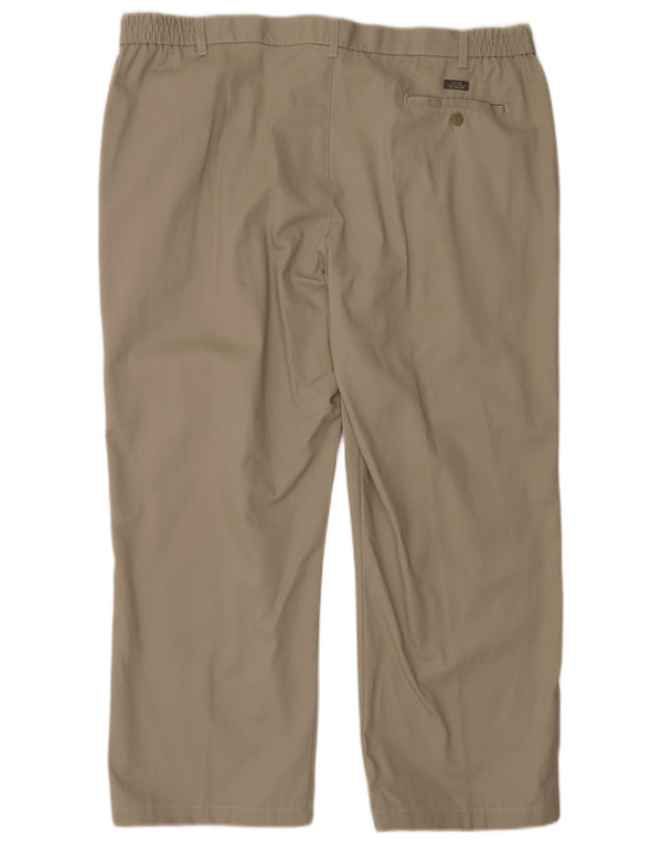 Pantaloni chino con pegged Marks & Spencer da uomo blu W46 L27 Beige