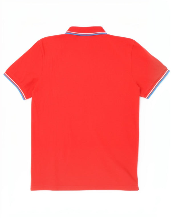 Diadora Mens Polo Shirt Large Red Cotton