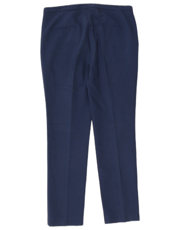 Zara Dame Slim Chino Bukser Large W30 L27 Blå