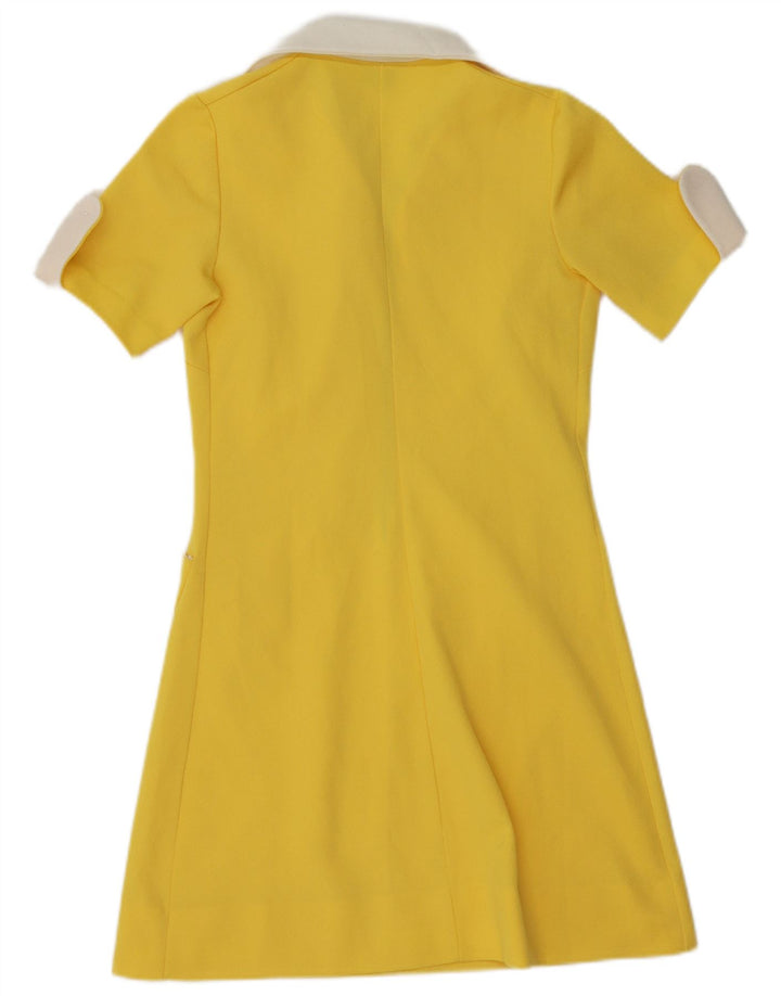 Abito polo da donna Trevira IT 44 Poliestere color block giallo medio