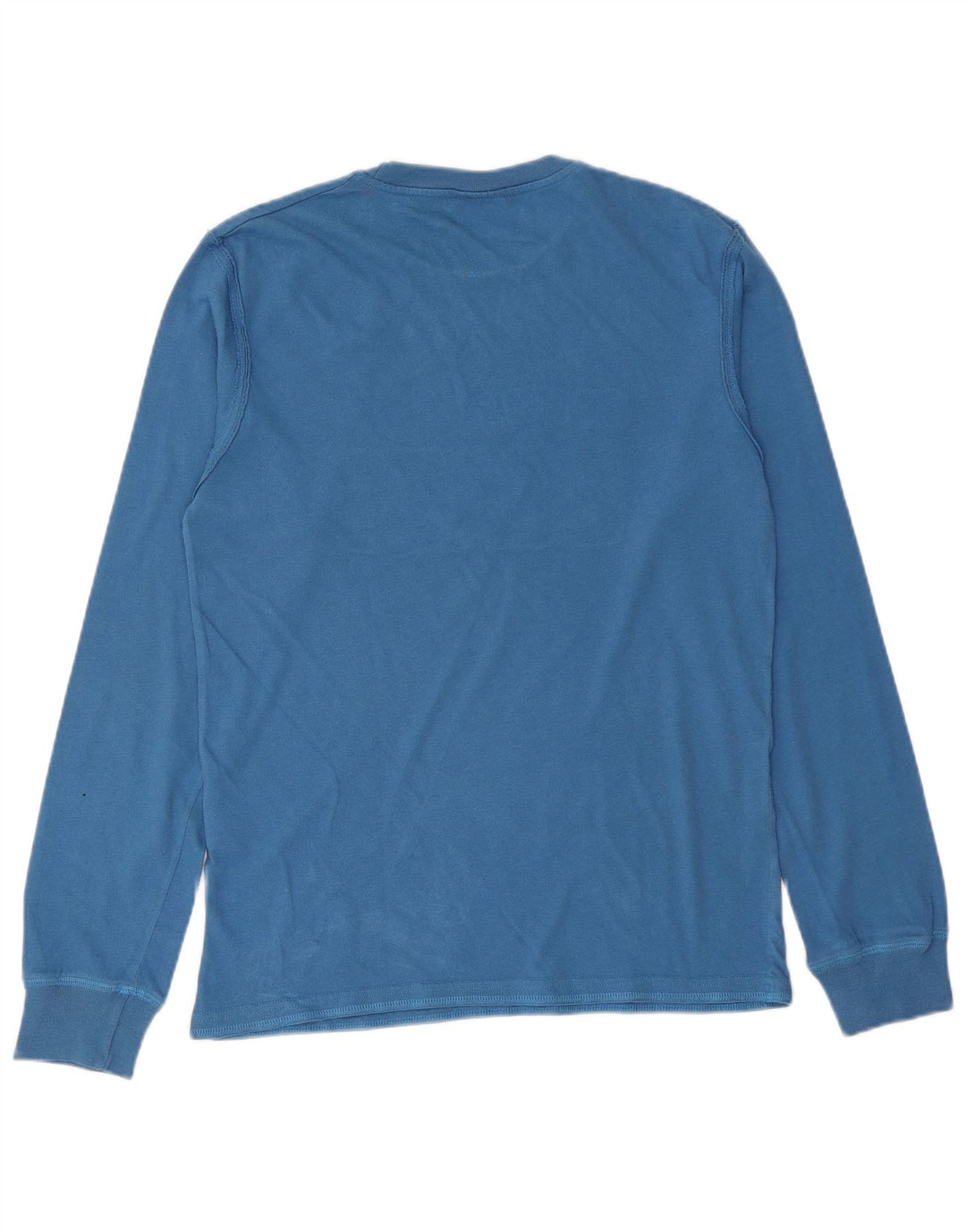 LEVI'S Mens Graphic Top Long Sleeve Medium Blue Cotton
