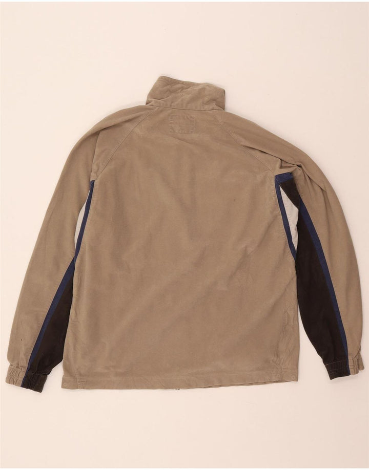 Giacca da tuta da uomo Diadora UK 38 Poliestere color block beige medio