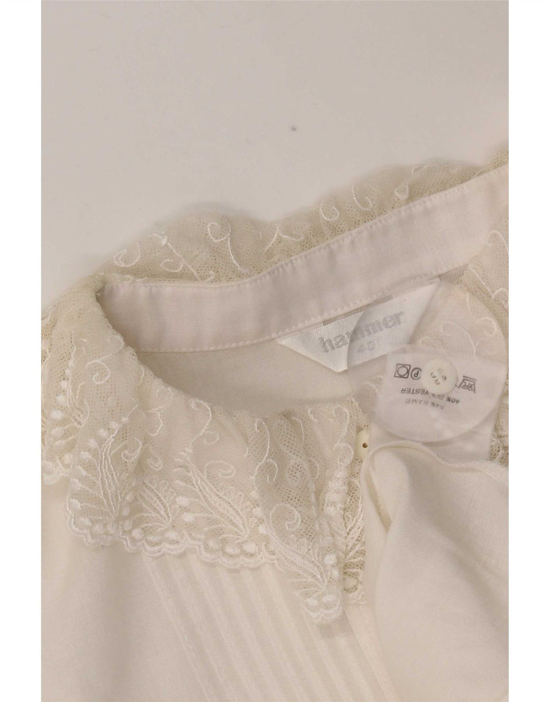 Γυναικείο πουκάμισο Hammer Μπλούζα EU 40 Medium White Ramie