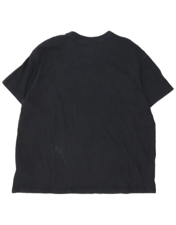 Nike Mens Loose Fit T-Shirt Top 2XL Black Cotton