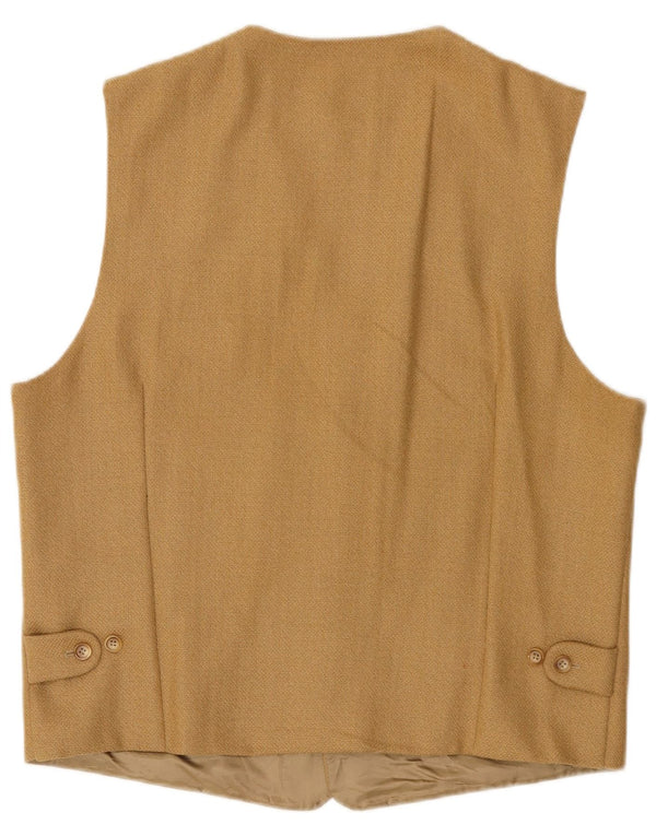 Chaleco de hombre Pierre Cardin IT 48 Lana marrón medio