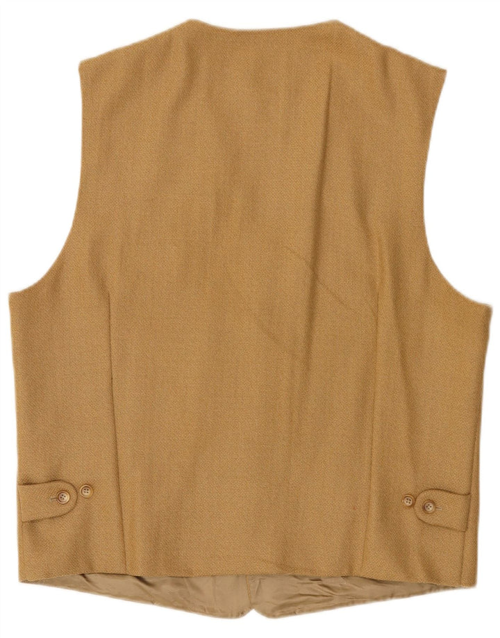 Chaleco de hombre Pierre Cardin IT 48 Lana marrón medio