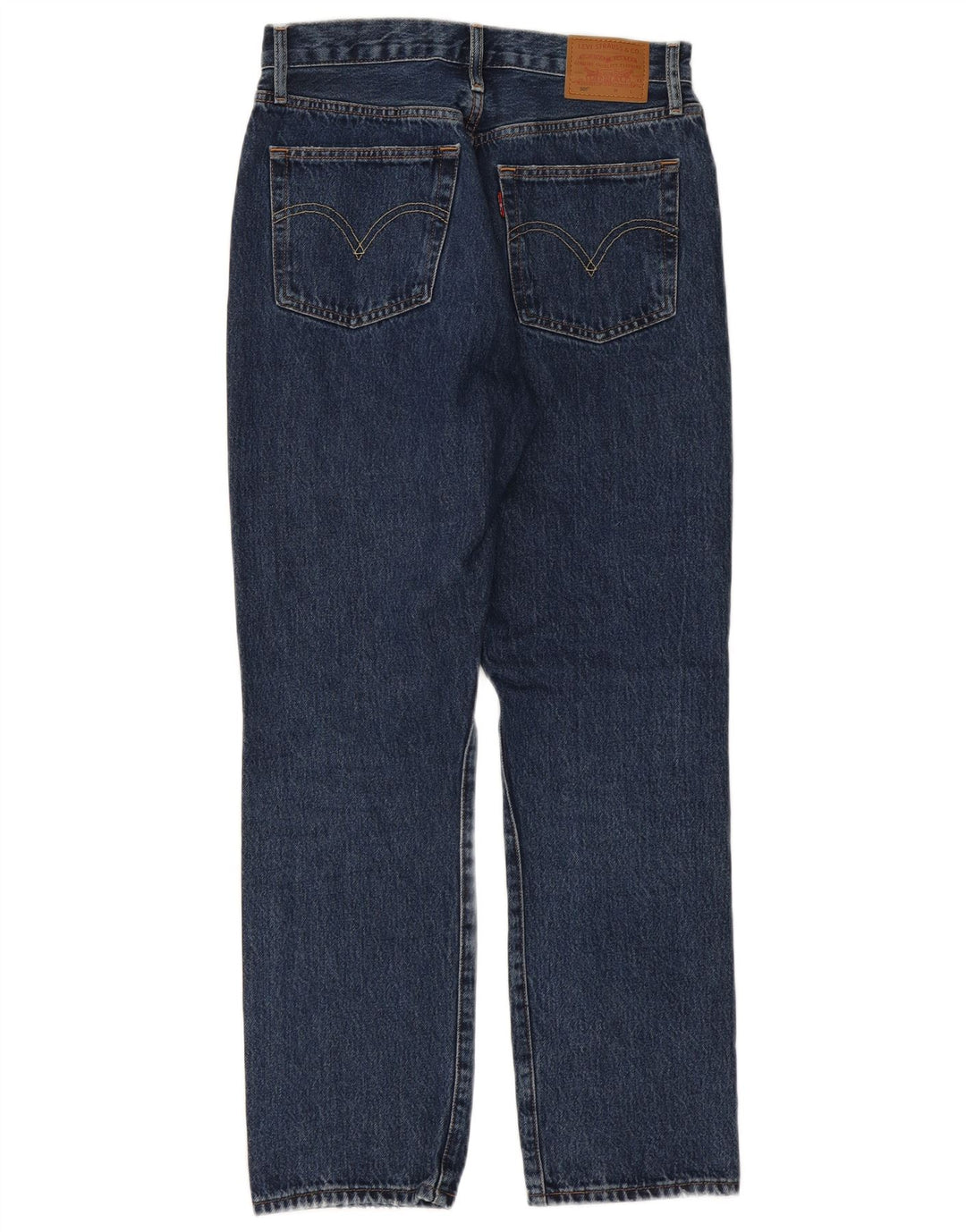 Levi's Mens 501 Straight Jeans W28 L28 Blue Cotton