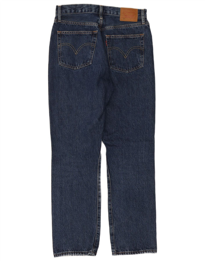 Levi's Mens 501 Straight Jeans W28 L28 Blue Cotton
