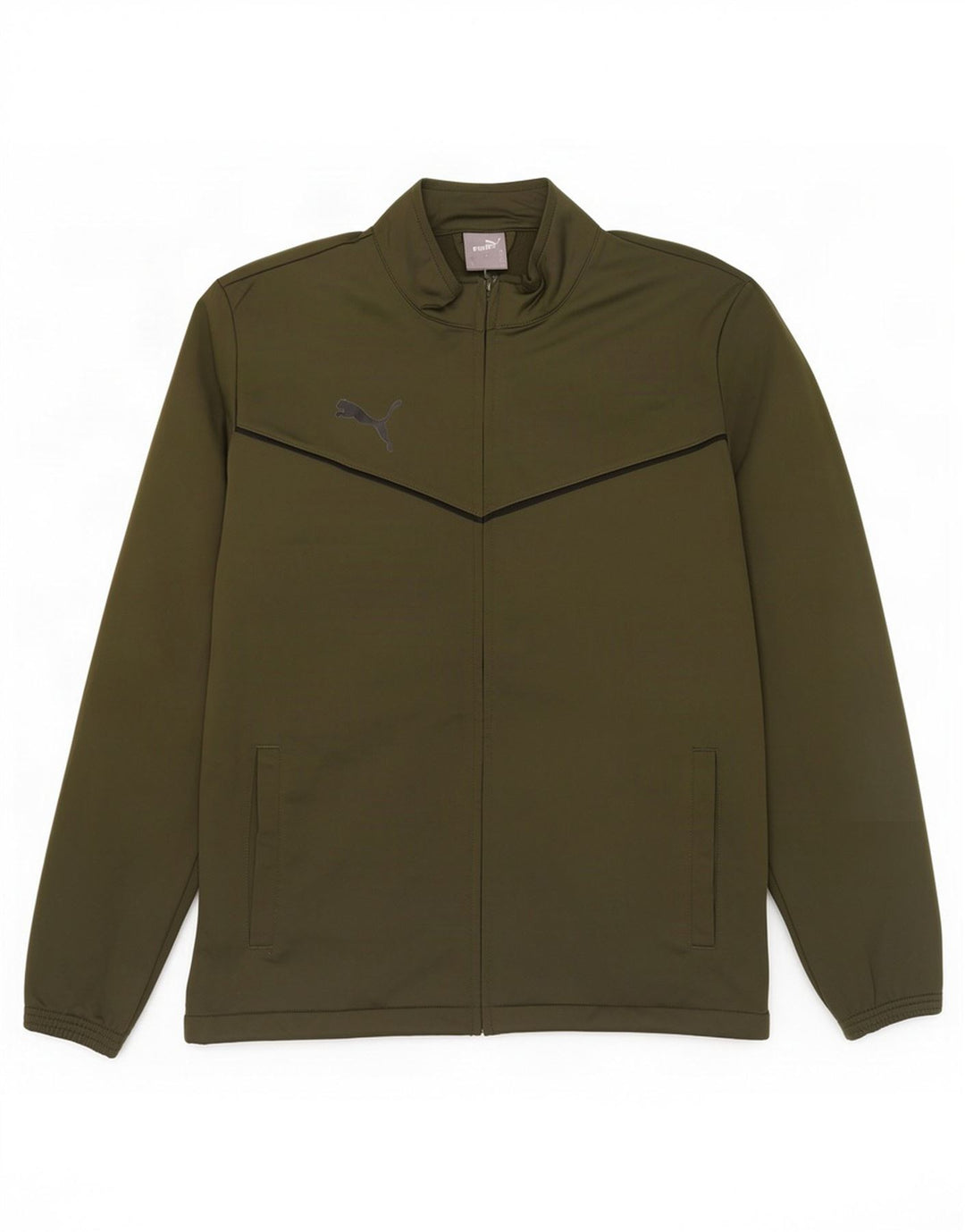 Puma Mens Tracksuit Top Jaqueta Grande Poliéster Cáqui