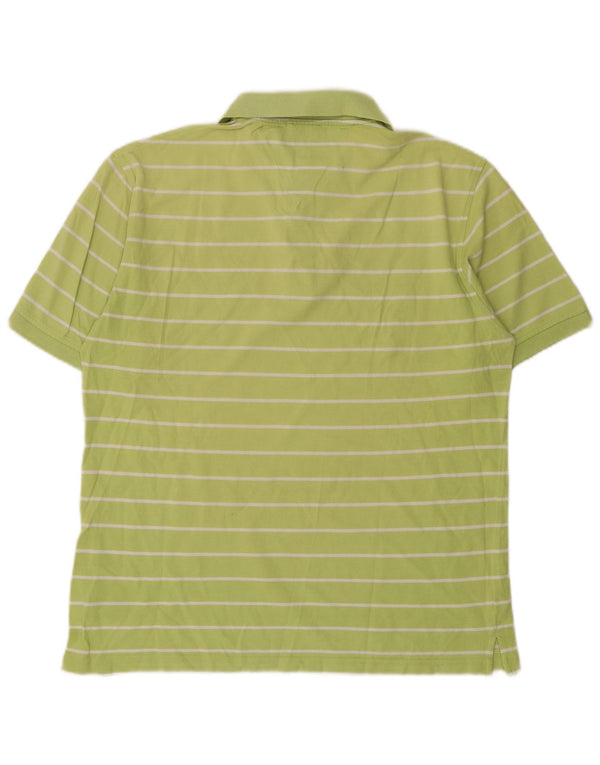 Tommy Hilfiger Polo Homme Grand Coton Rayé Vert