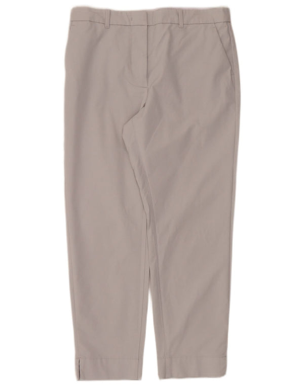 Marks & Spencer lige cropped bukser til kvinder UK 10 Small W32 L25 Grå
