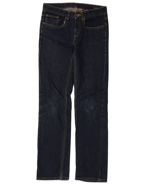 Tommy Hilfiger Meninos Jeans retos 15-16 anos W30 L31 Azul marinho Algodão
