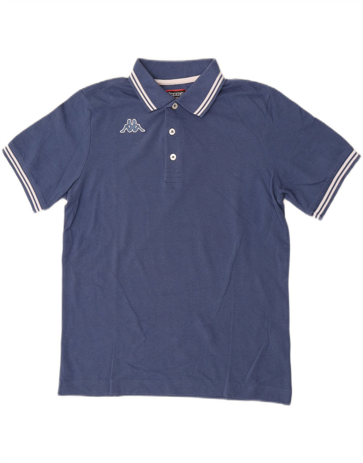 Polo Kappa Uomo Small Blu Cotone