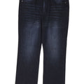 Guess Herren Straight Jeans W40 L32 Marineblaue Baumwolle