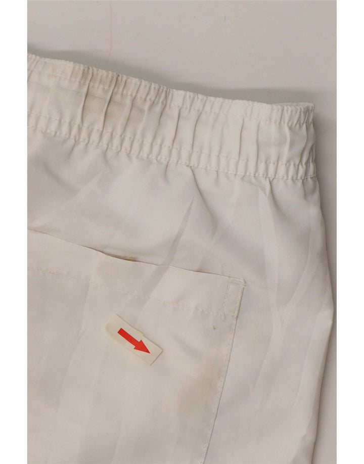Calvin Klein Mens Graphic Swimming Shorts Medium White