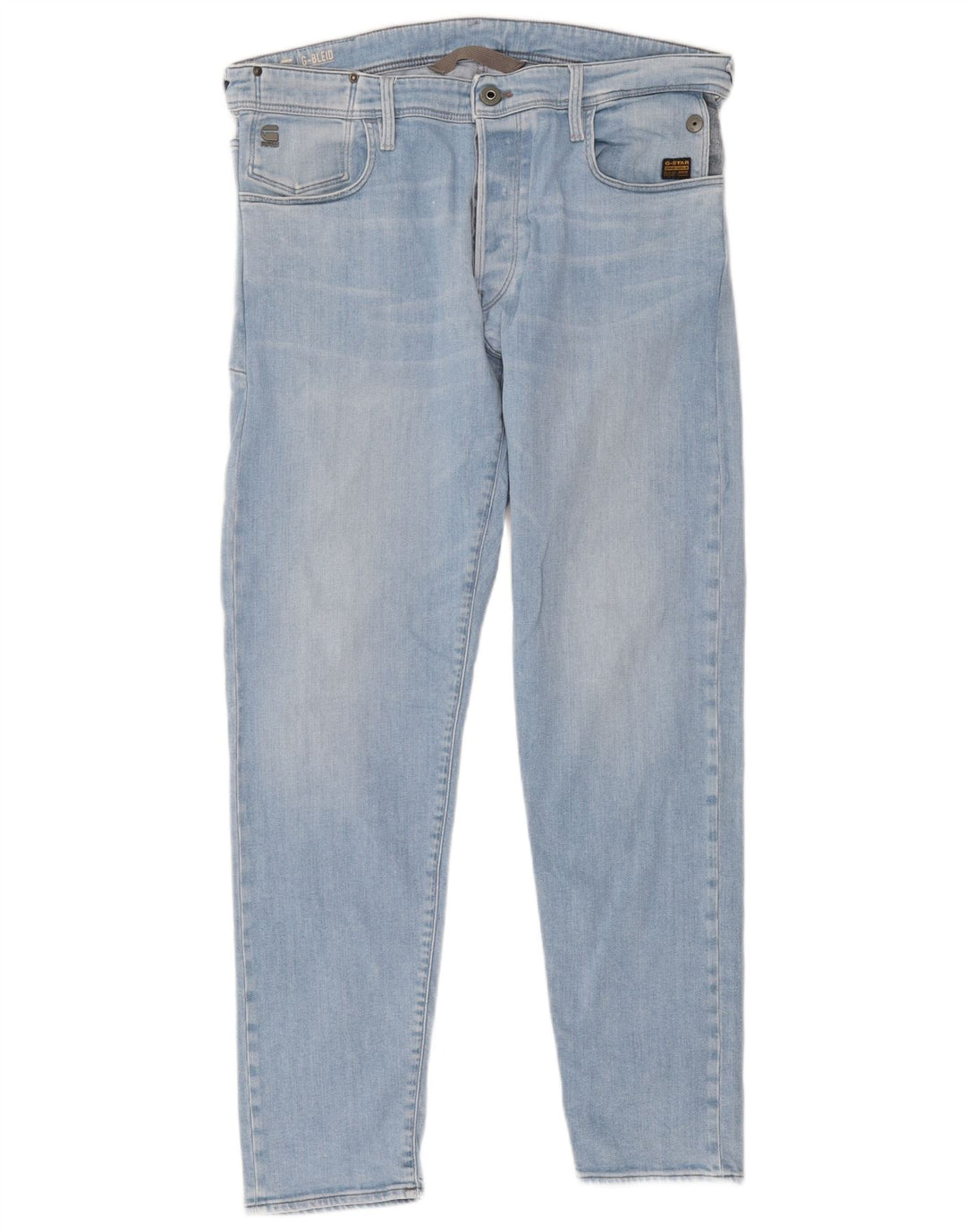 G-Star Mens Slim Jeans W36 L32 Blue Cotton