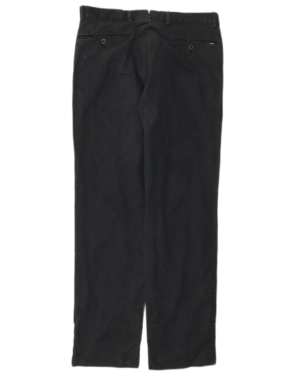 Polo Ralph Lauren Calça Chino Masculina Reta W30 L30 Azul Marinho Algodão