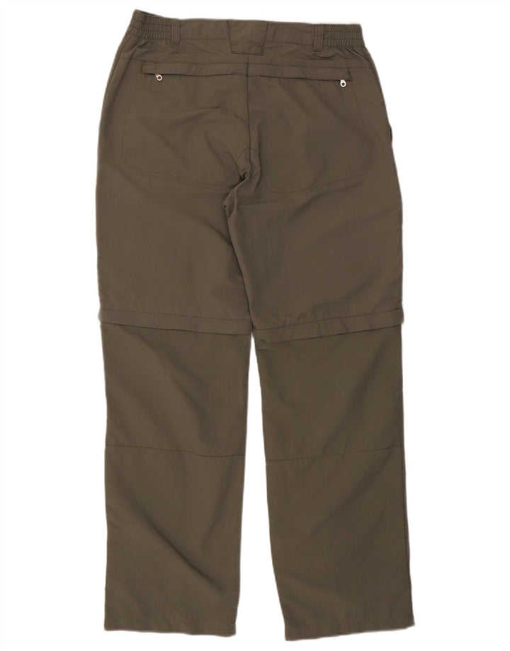 Gerade Cargo-Hose für Damen von Bailo, Größe M, W30, L28, Khaki, Polyamid