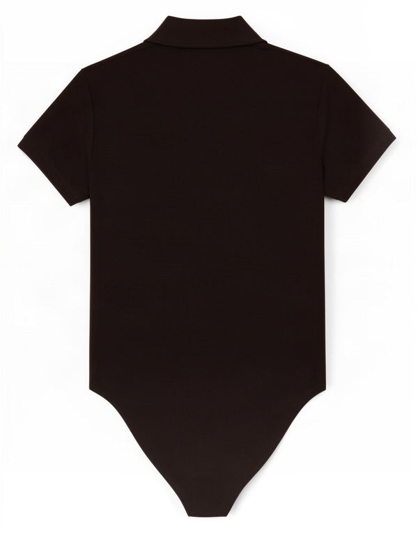 Zara Γυναικείο πουκάμισο Κορμάκι UK 14 Large μαύρο πολυεστέρα