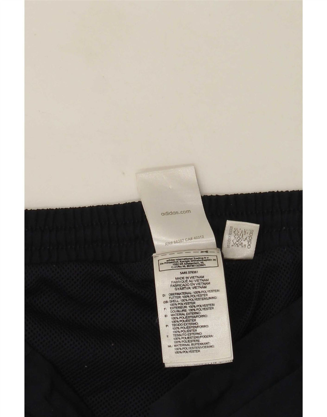 Женские спортивные шорты-бермуды Adidas UK 12, средние, темно-синие, полиэстер