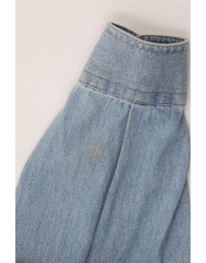 Cassuci Mens Denim Shirt Small Blue Cotton