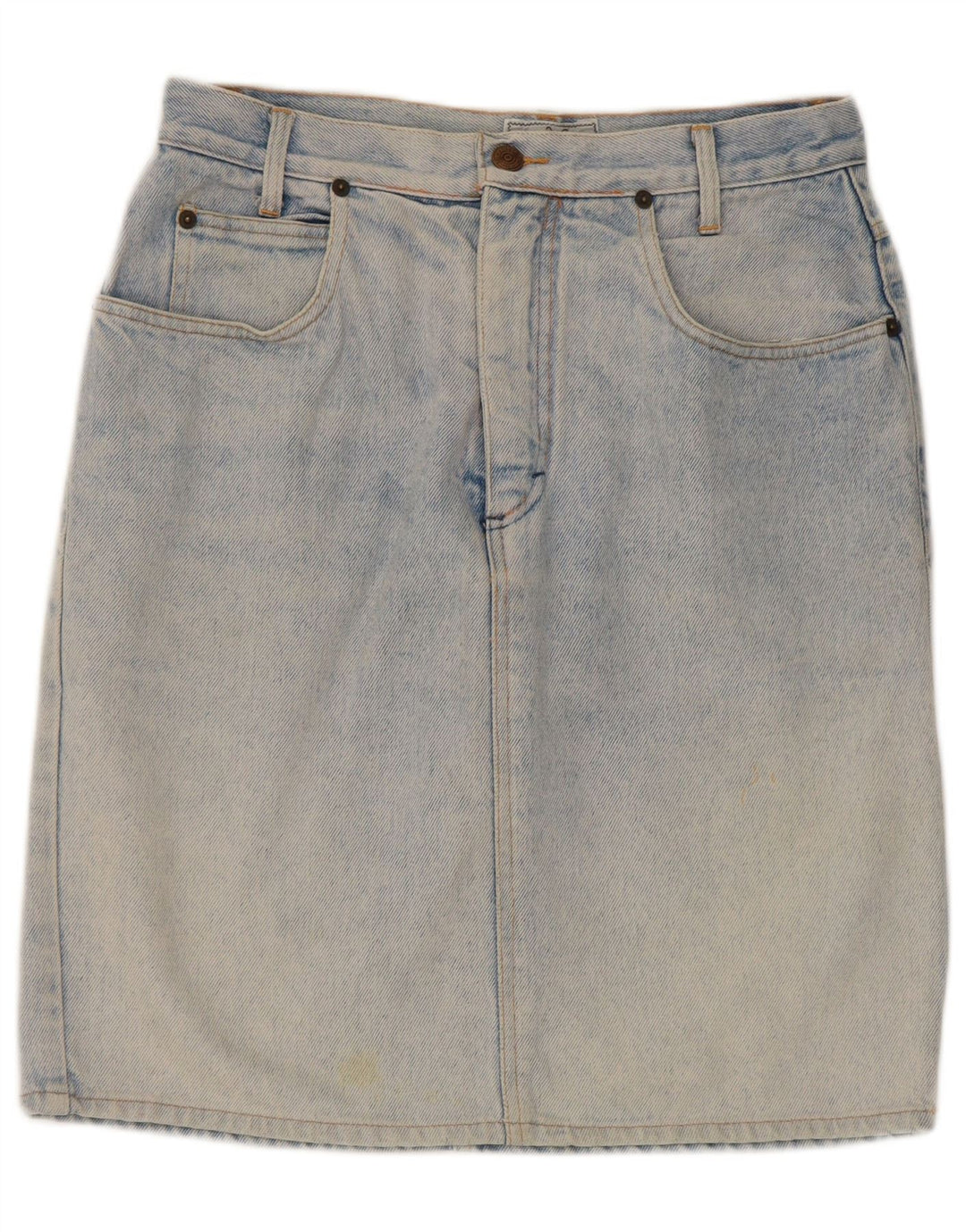 Gonna in denim da donna Mason W28 blu medio
