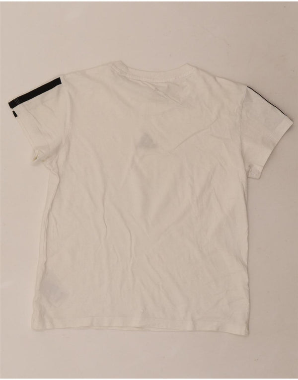 Adidas T-Shirt für Jungen, 14–15 Jahre, XL, weiße Baumwolle