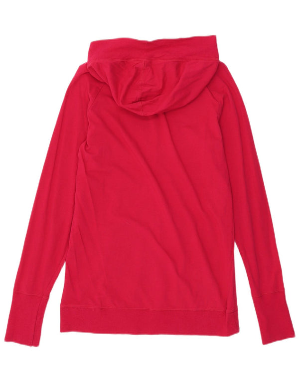Nike Damen Kapuzenpullover US 12/14 Große rosa Baumwolle