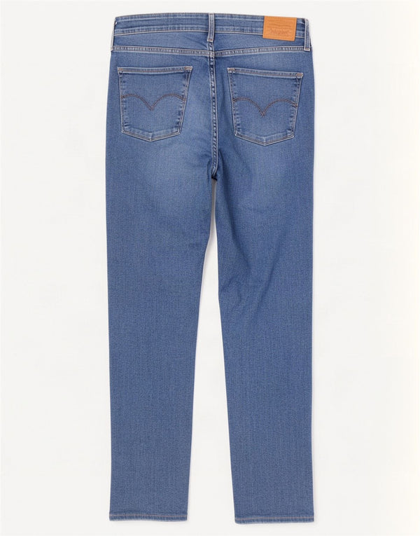 Jeans skinny Levi's da donna 721 crop a vita alta W31 L26 cotone blu