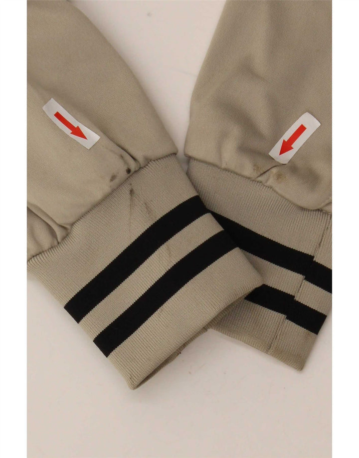 Giacca da tuta da uomo Champion Poliestere a righe beige medio