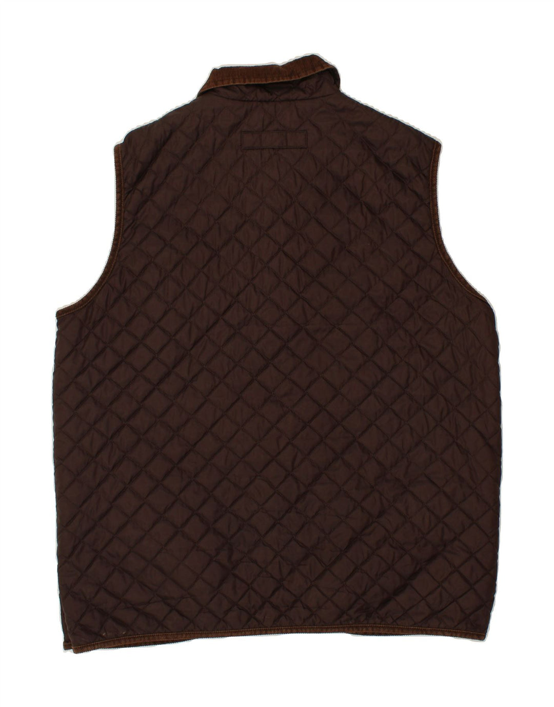 ST. BERNARD Womens Quilted Gilet US 16 2XL Brown Nylon Vintage St. Bernard and Second-Hand St. Bernard from Messina Hembry 