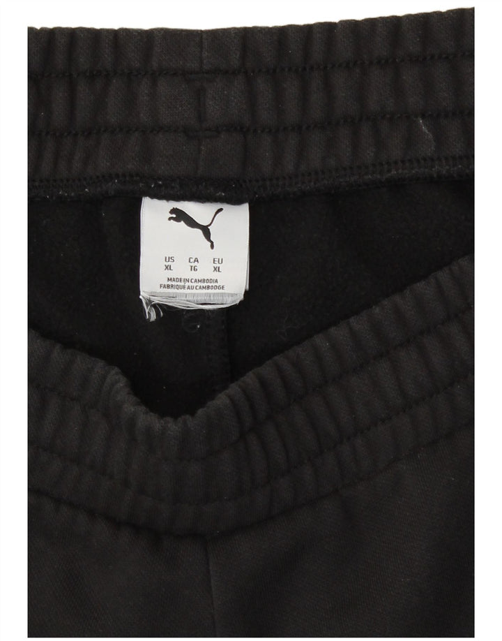 Puma Mens Tracksuit Trousers Joggers XL  Black