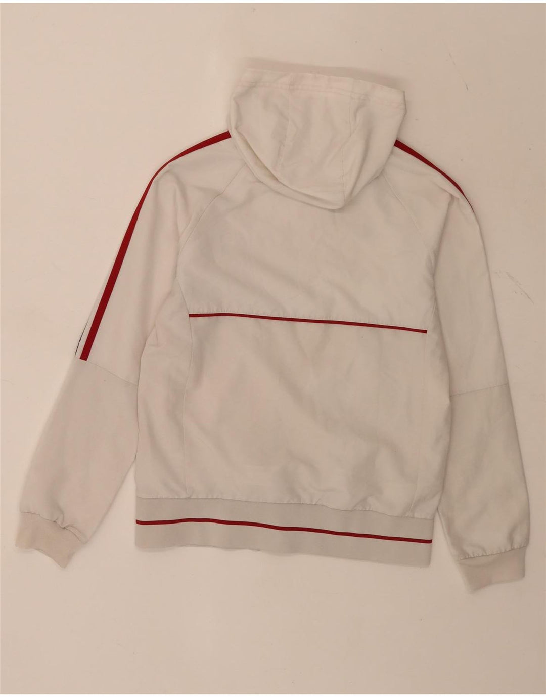 Adidas Boys Fly Emirates Graphic Tracksuit Top Jacket 11-12 Years White