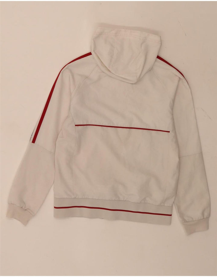 Adidas Boys Fly Emirates Graphic Tracksuit Top Jacket 11-12 Years White