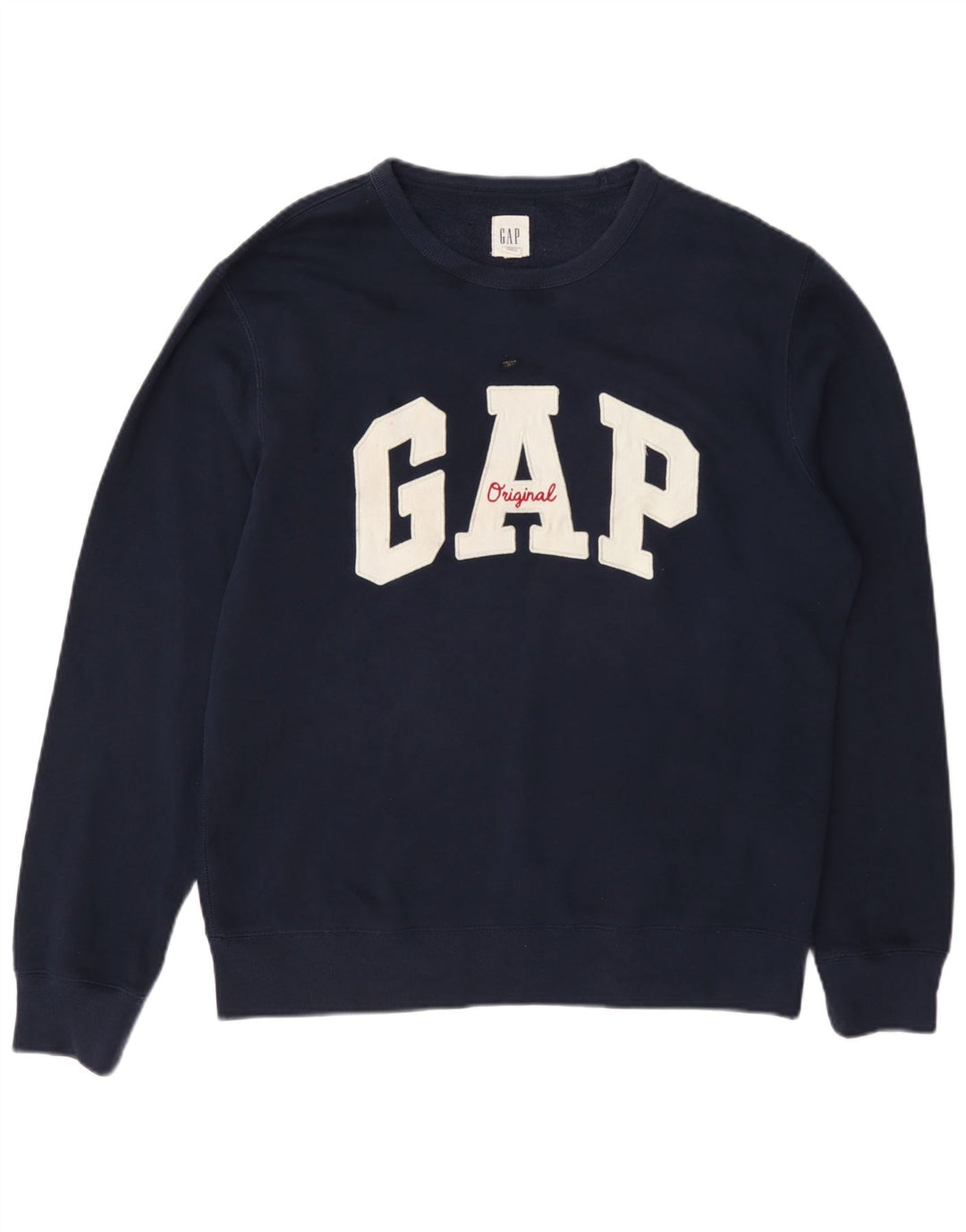 Gap Felpa grafica da uomo in cotone medio blu navy