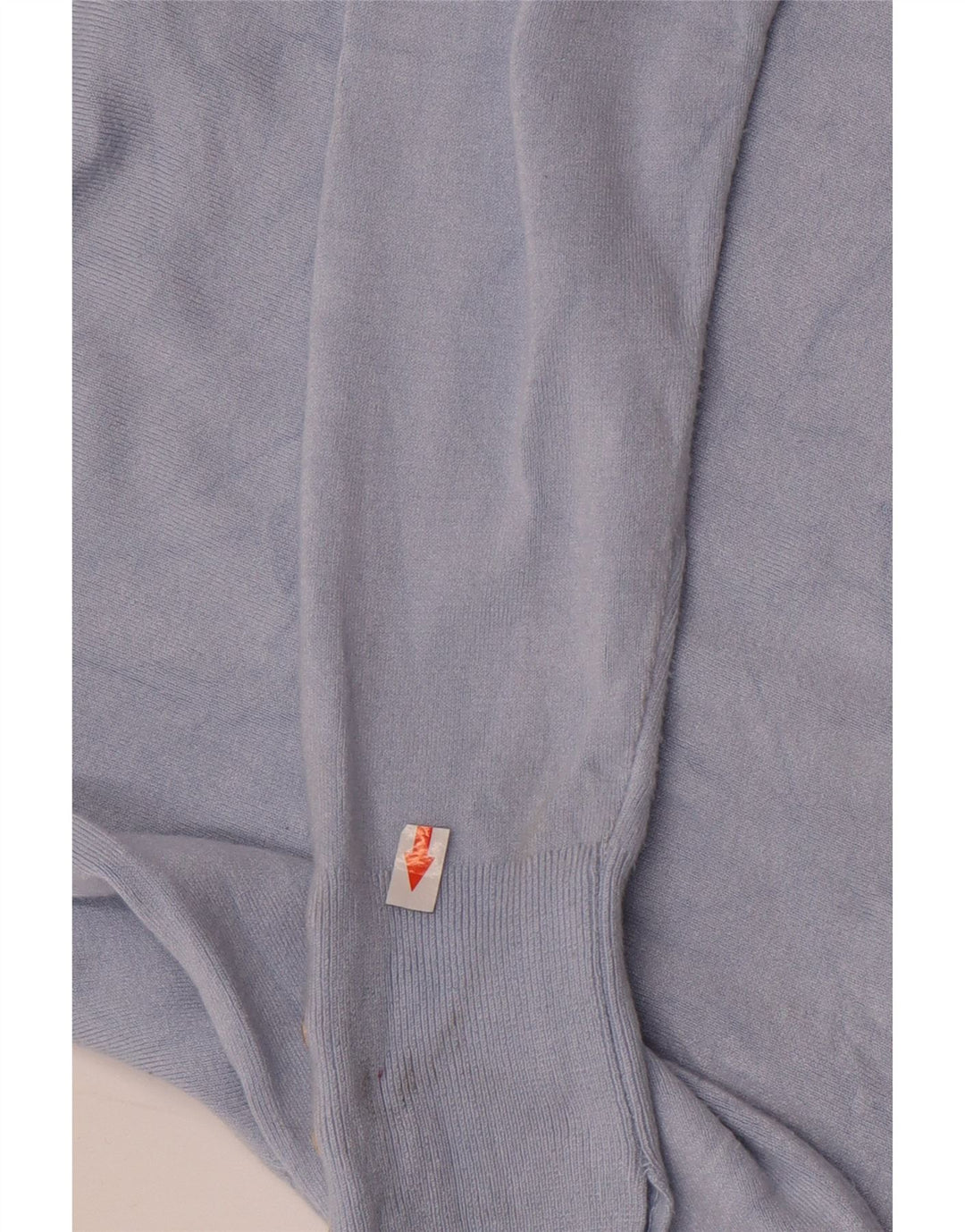 Zara Womens Boat Neck Jumper Sweater UK 12 Medium Blue Viscose