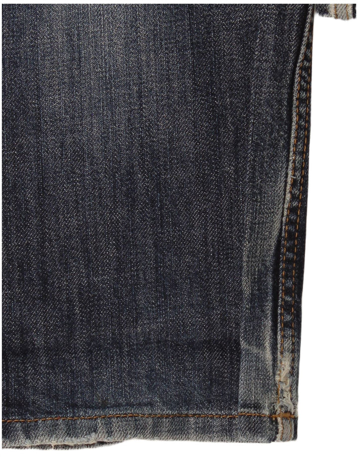 Tommy Hilfiger Mens Straight Jeans W32 L34 Blue Cotton