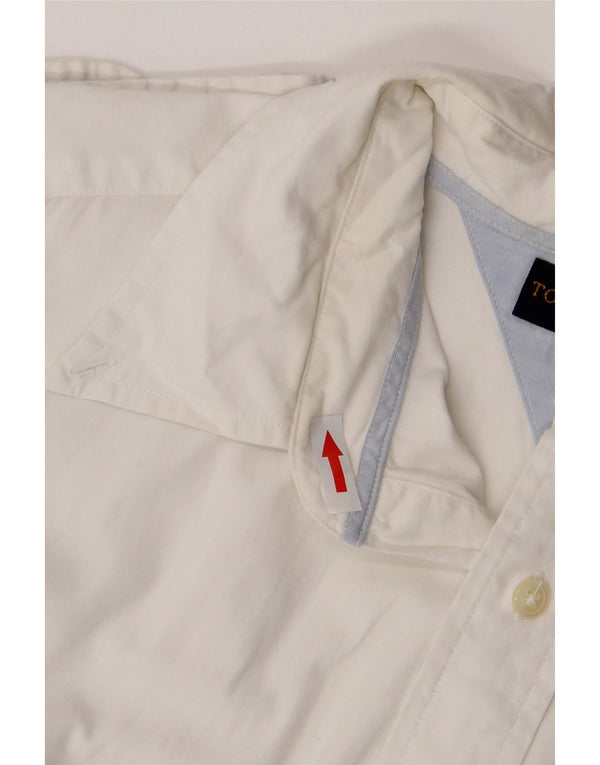 Tommy Hilfiger Chemise Homme Large Blanc Coton