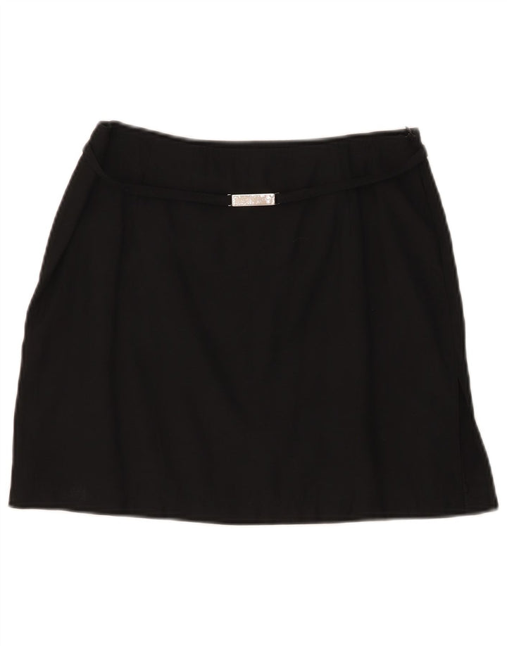 Moschino Dame Mini Nederdel IT 40 Small W27 Black Acetate