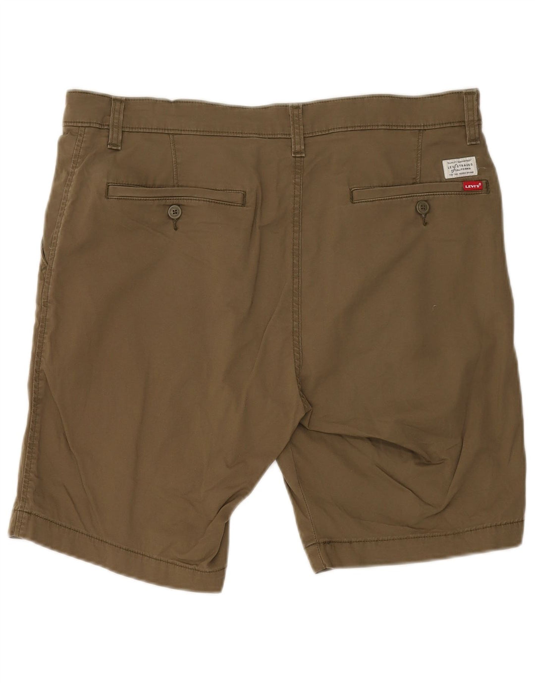 Pantaloncini chino da uomo Levi's W36 grandi in cotone kaki