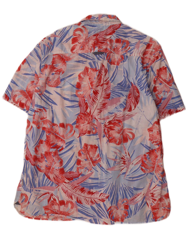 Chemise à manches courtes homme White Stuff XL multicolore floral hawaïen