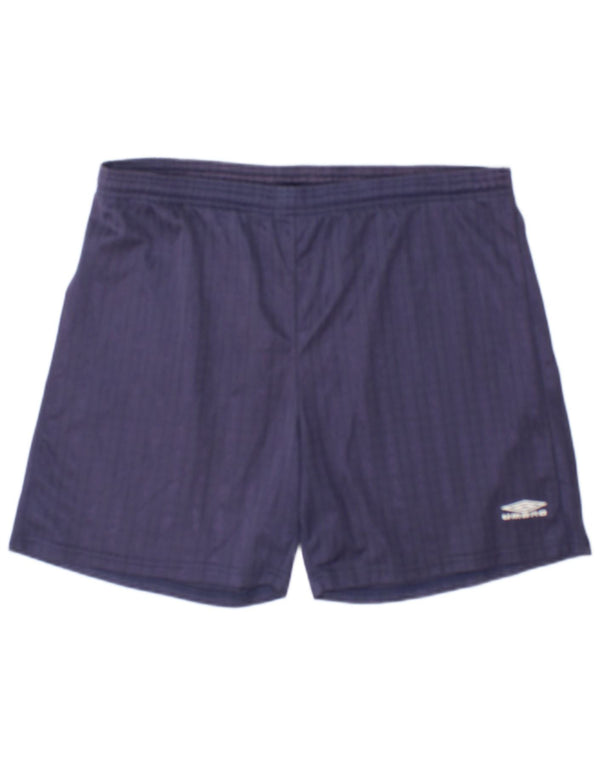 Umbro Herre Sportshorts Large Navy Blue Polyester