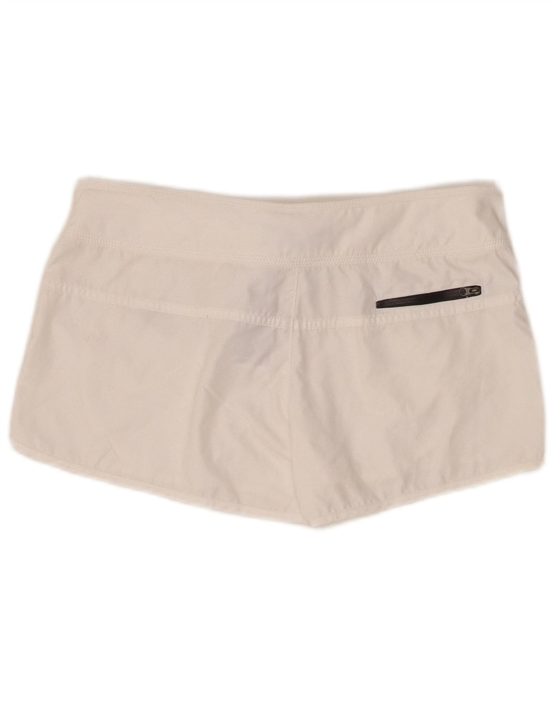 Nike Short de sport pour femme UK 10 Petit Blanc Polyester