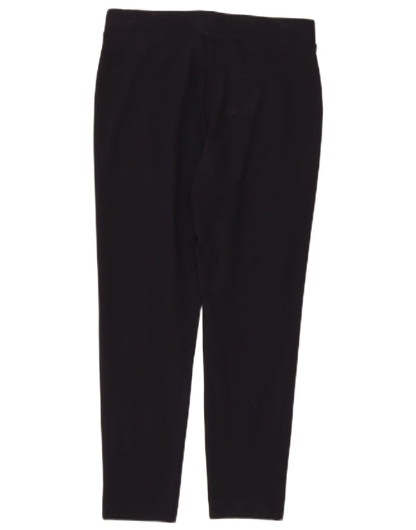 Marks & Spencer Dame Cropped Trousers UK 12 Medium W28 L26 Navy Blue
