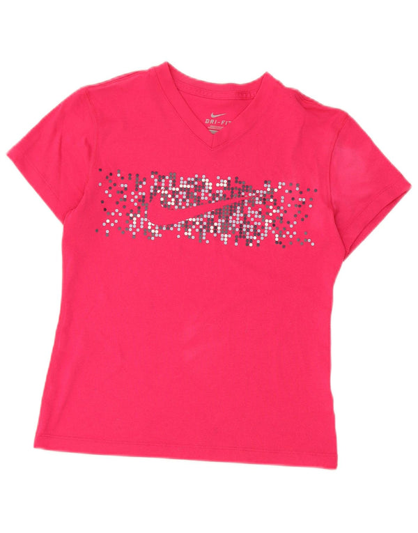 T-shirt Nike Dri Fit Graphic pour fille 10-11 ans Rose