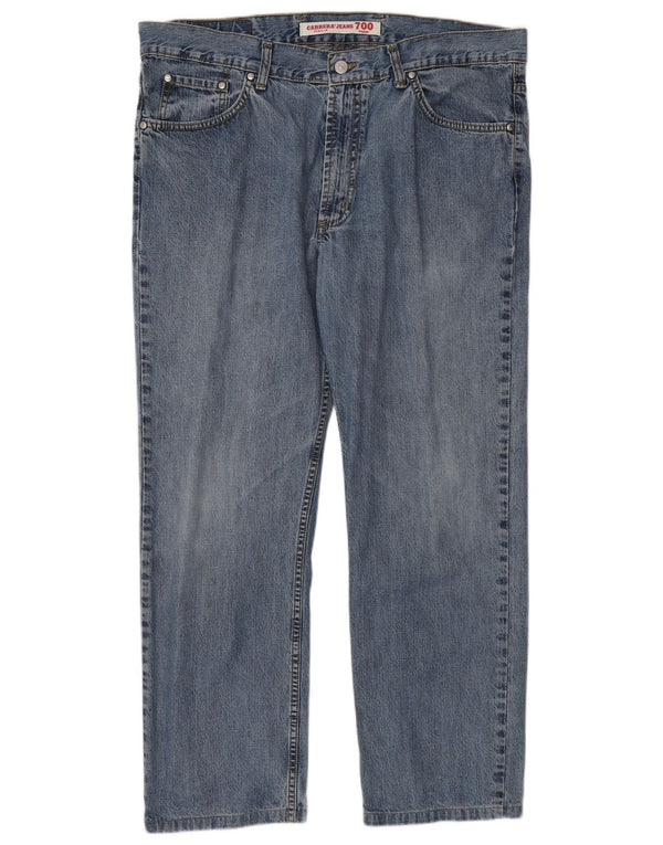 Jeans dritti regolari da uomo Carrera 700 W38 L28 cotone blu